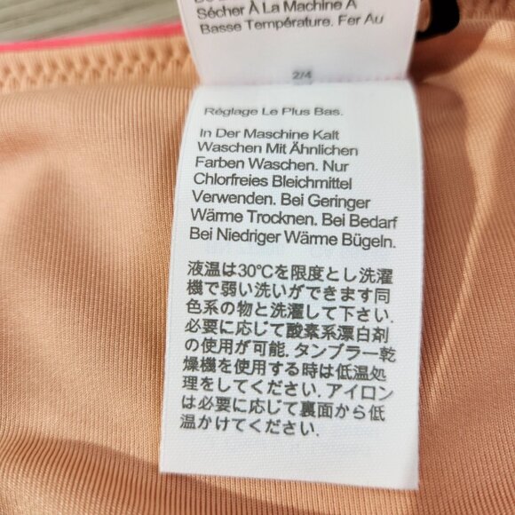 J. Crew Pink Curved Waist Cheeky Bikini Bottom New With Tags Womens Size XL - Picture 12 of 16